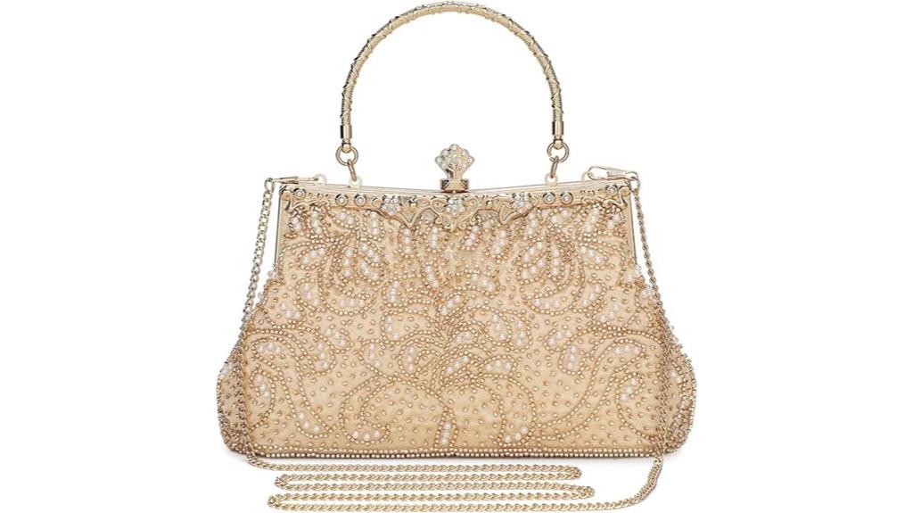 1920s vintage beaded clutch