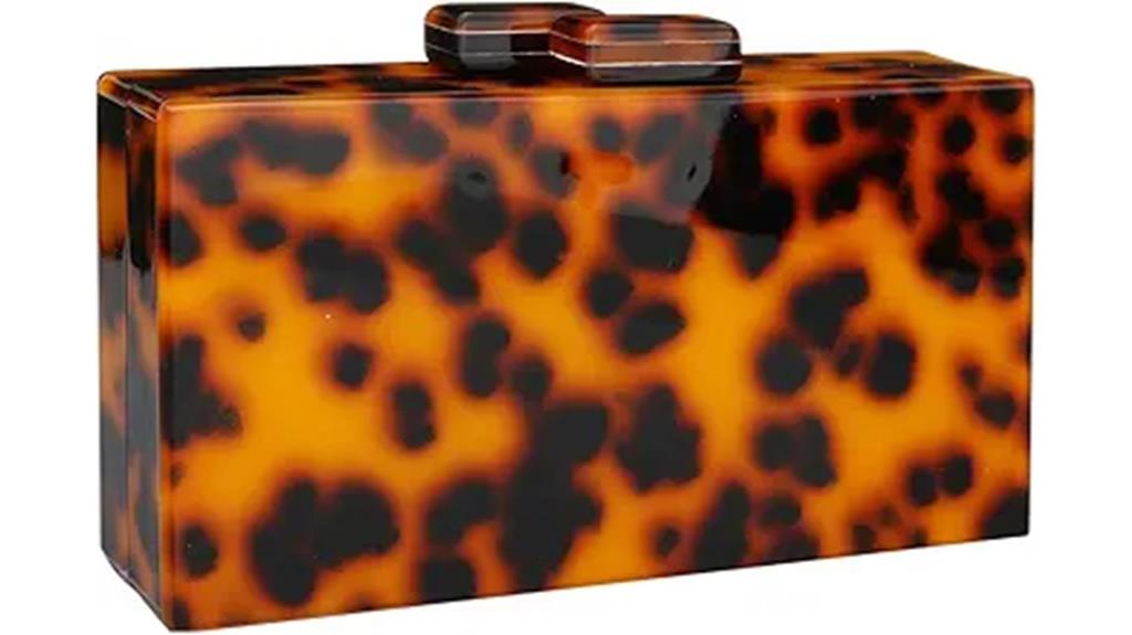 acrylic women s clutch purse