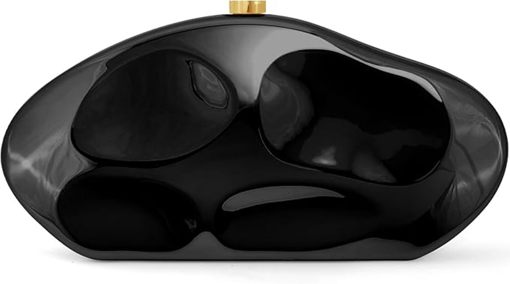 acrylic women s evening clutch