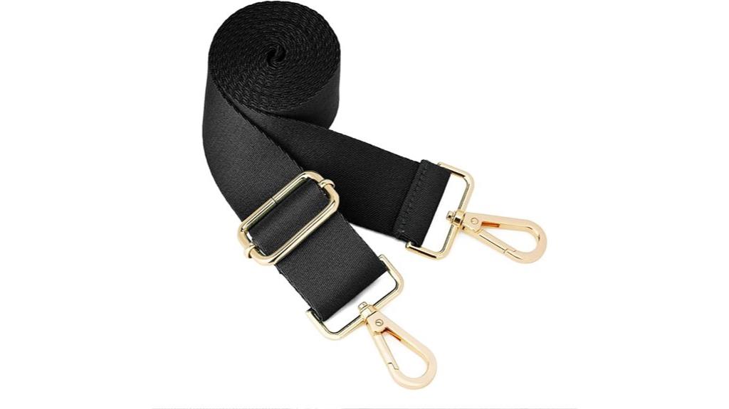 adjustable wide canvas strap