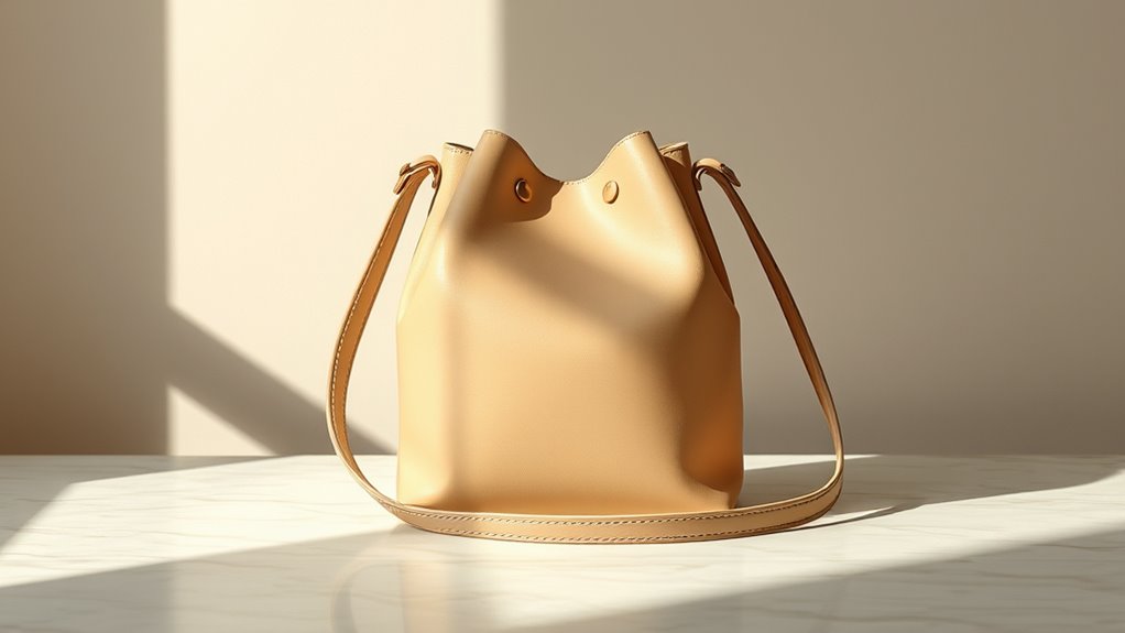 affordable minimalist bucket bags