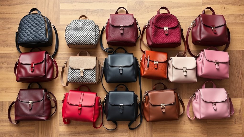 affordable stylish backpack purses