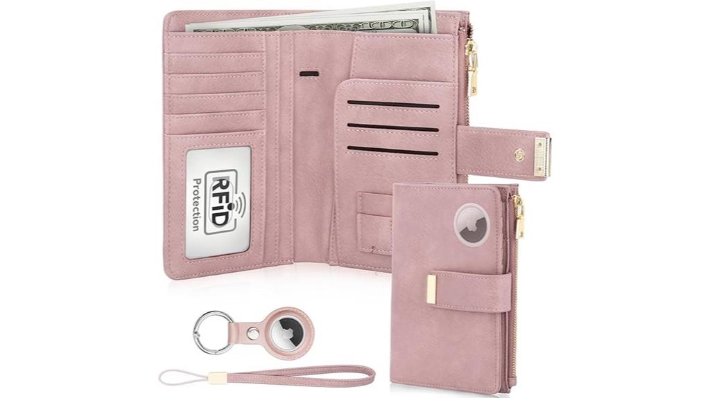 airtag enabled travel passport holder