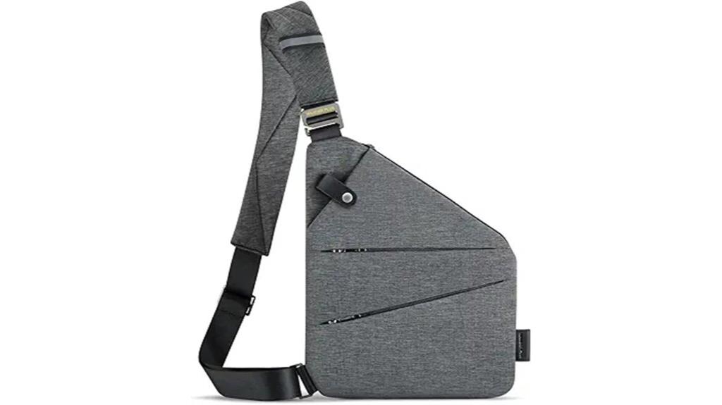 anti theft shoulder travel bag
