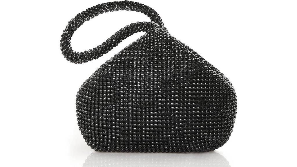 beaded clutch evening bag