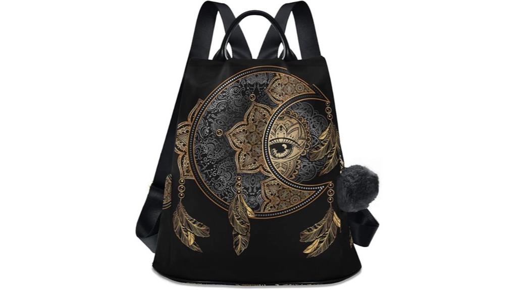 boho moon dreamcatcher bag