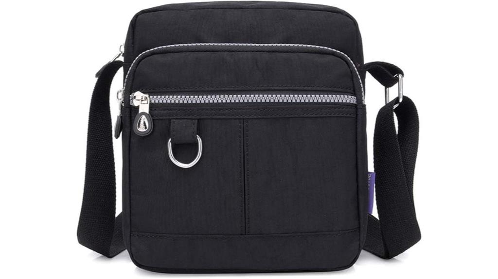 casual nylon crossbody purse