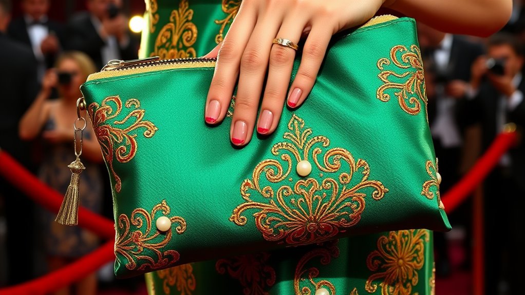celebrity handbag material choices