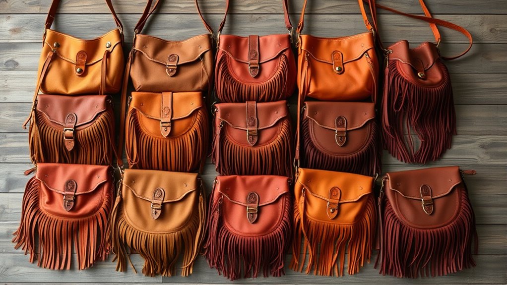 chic fringe shoulder bags