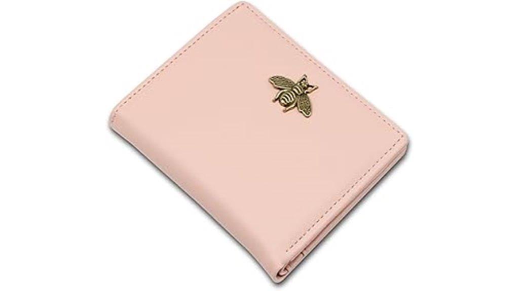 compact rfid wallet for women