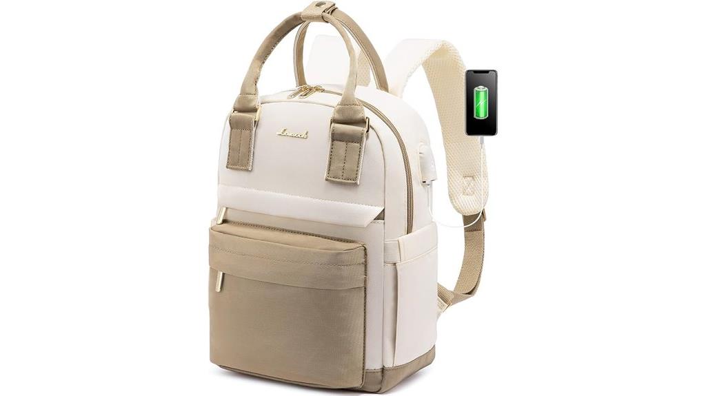 compact stylish women s backpack
