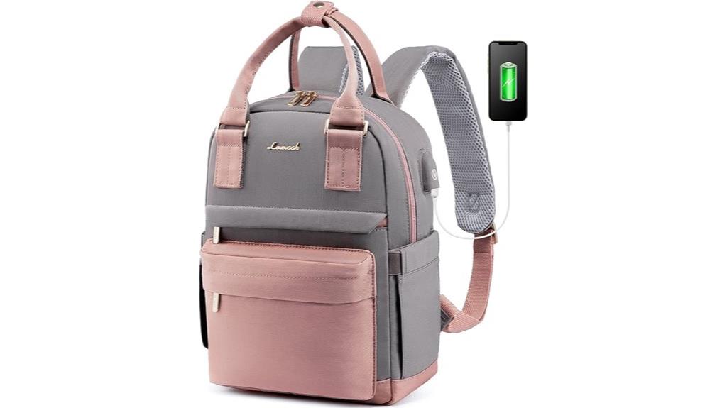 compact stylish women s backpack