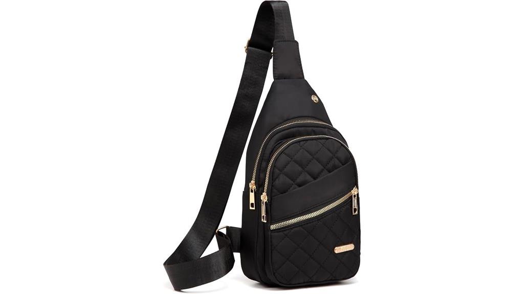 compact unisex sling bag