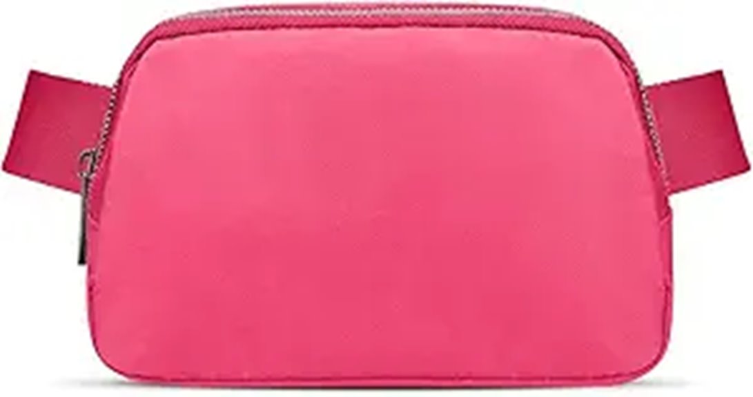 compact unisex waist bag