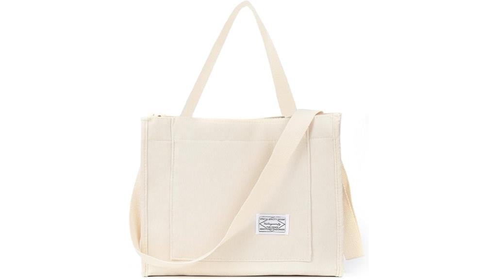corduroy tote for women