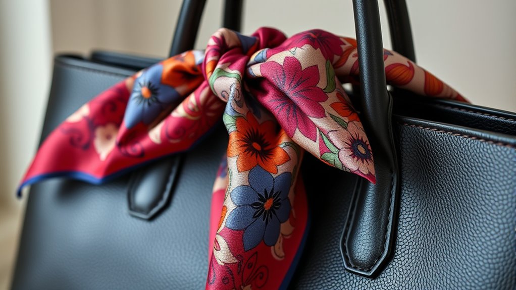 custom bag friendly scarf wrapping