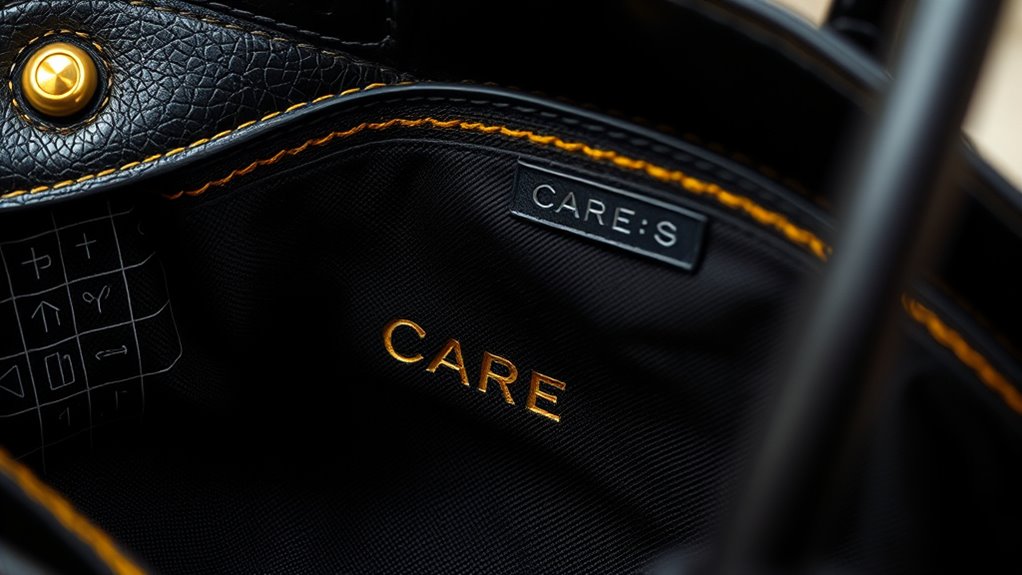 deciphering luxury bag labels