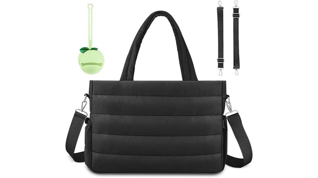 diaper tote with pacifier