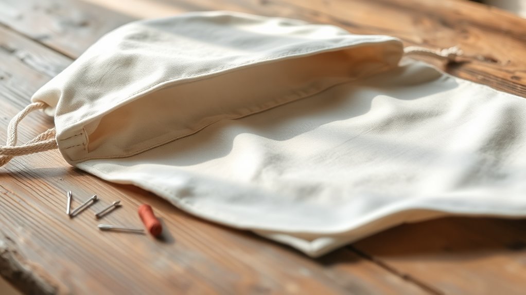 diy dust bag tutorial