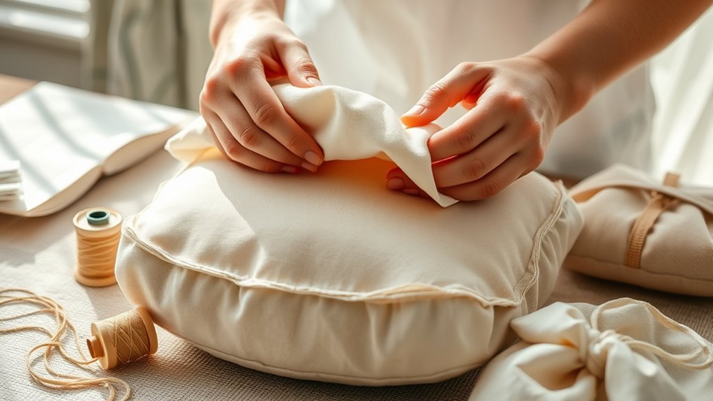 diy dust bag tutorial