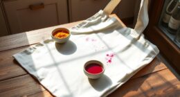 diy natural dyeing experiment