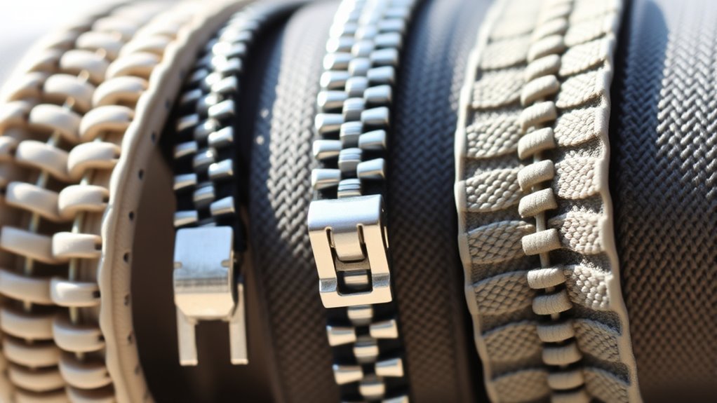 durable customizable smooth zippers