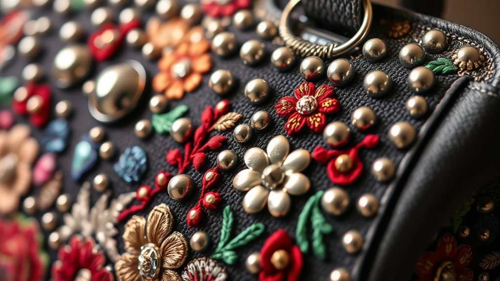 durable stylish studded bags