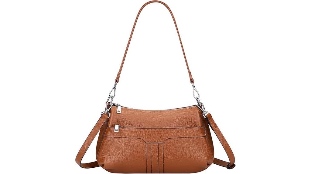 earth tone genuine leather