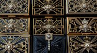 elegant art deco clutch collection