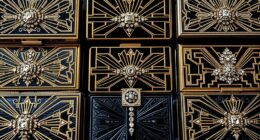 elegant art deco clutch collection