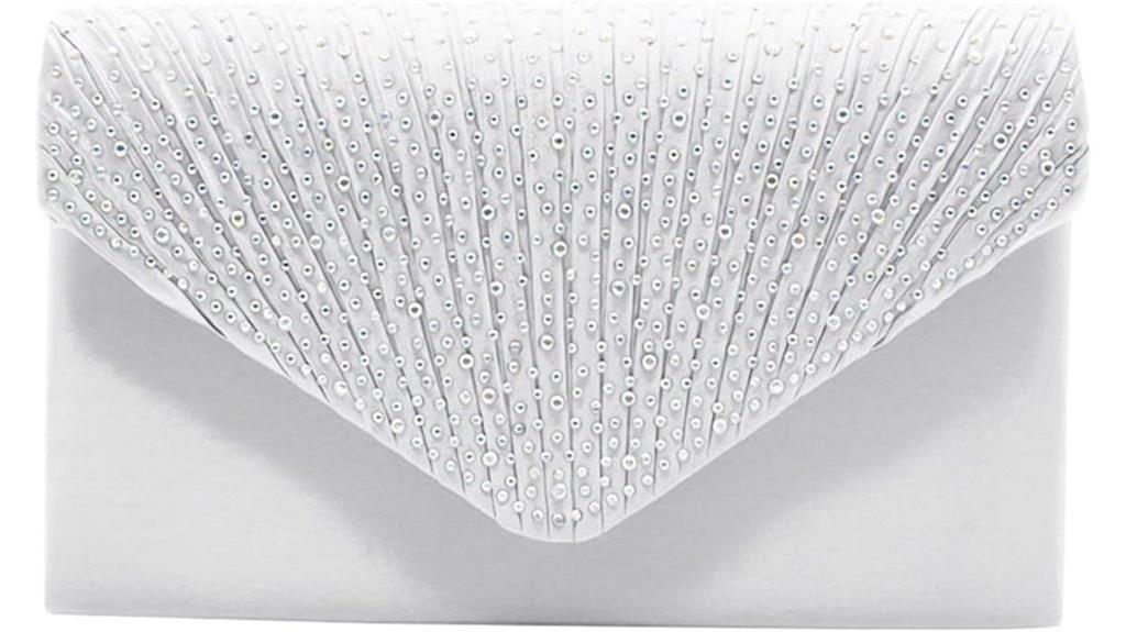 elegant bridal evening handbag