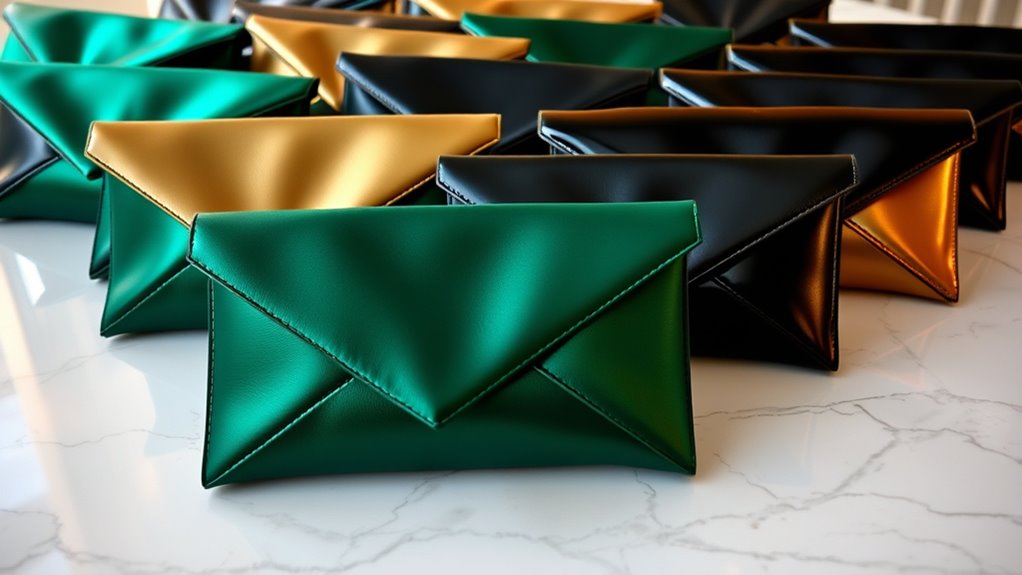 elegant envelope clutch collection