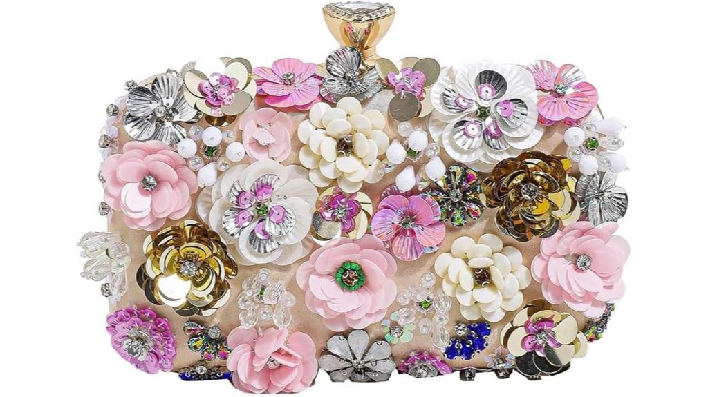 elegant evening beaded purse
