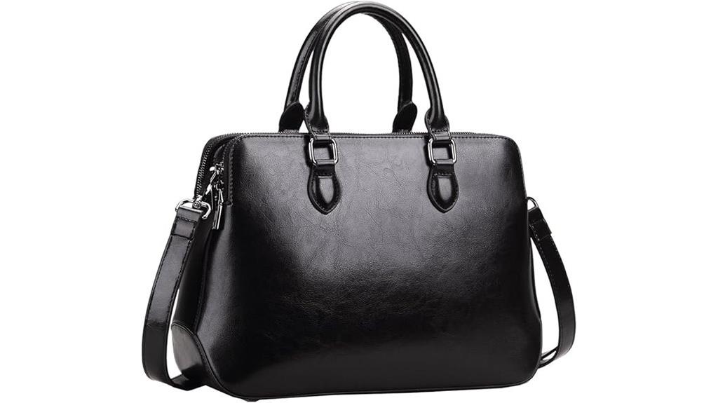 elegant genuine leather handbags