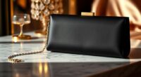 elegant minimalist evening clutches