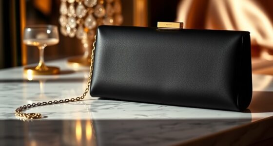 elegant minimalist evening clutches