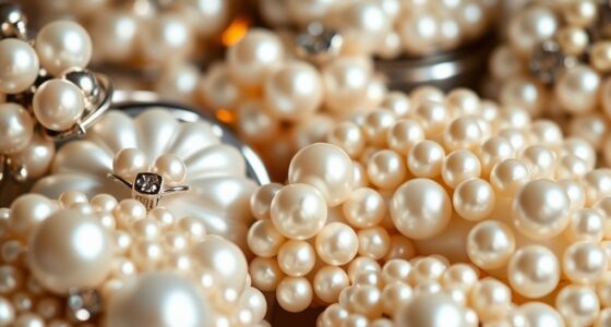 elegant pearl evening clutches