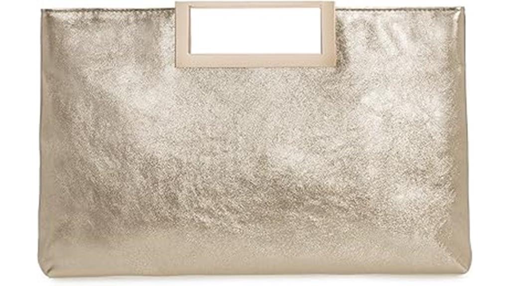 elegant pu leather handbag