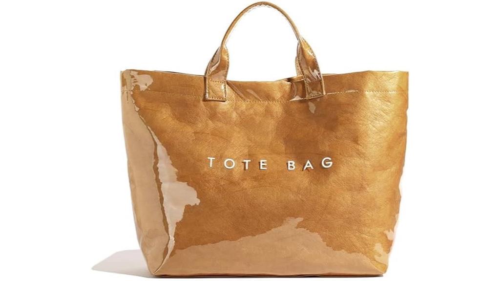 elegant pvc tote bag