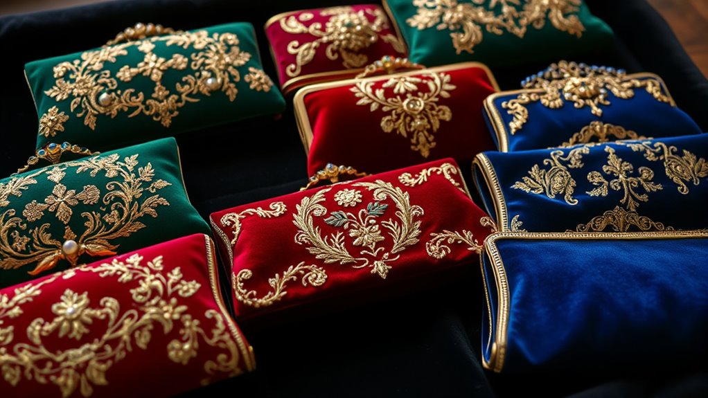 elegant retro night bags