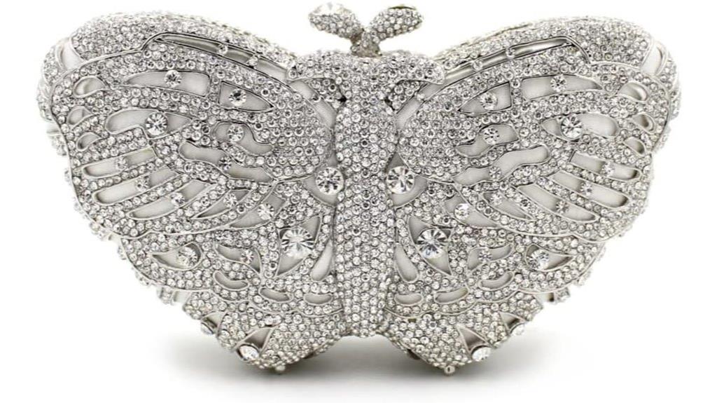 elegant rhinestone evening bag