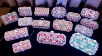 elegant sparkling evening accessories