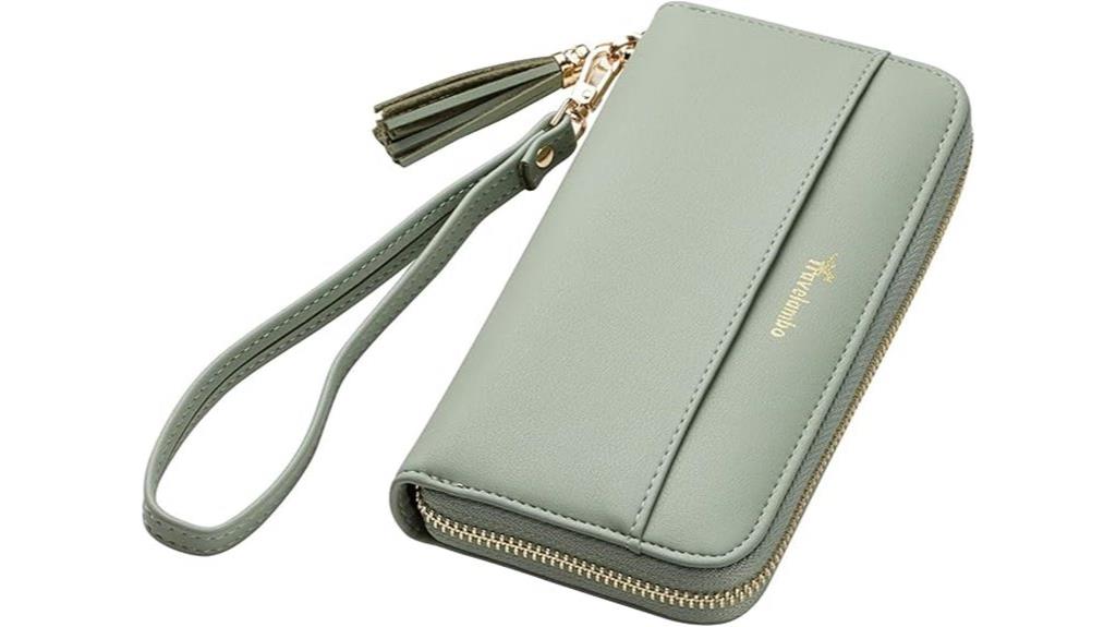 elegant women s wallet with tassel
