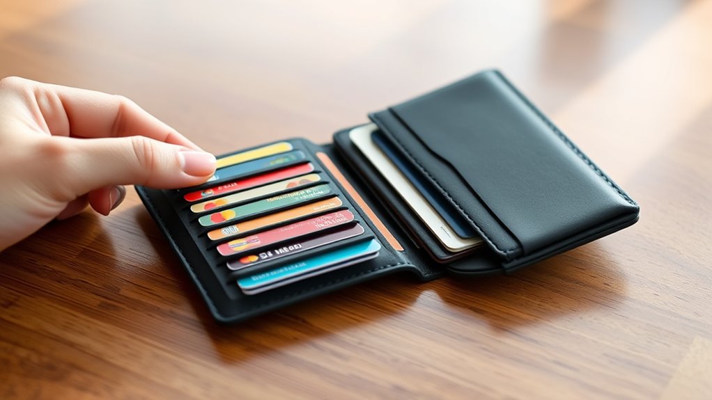 evaluate card storage needs