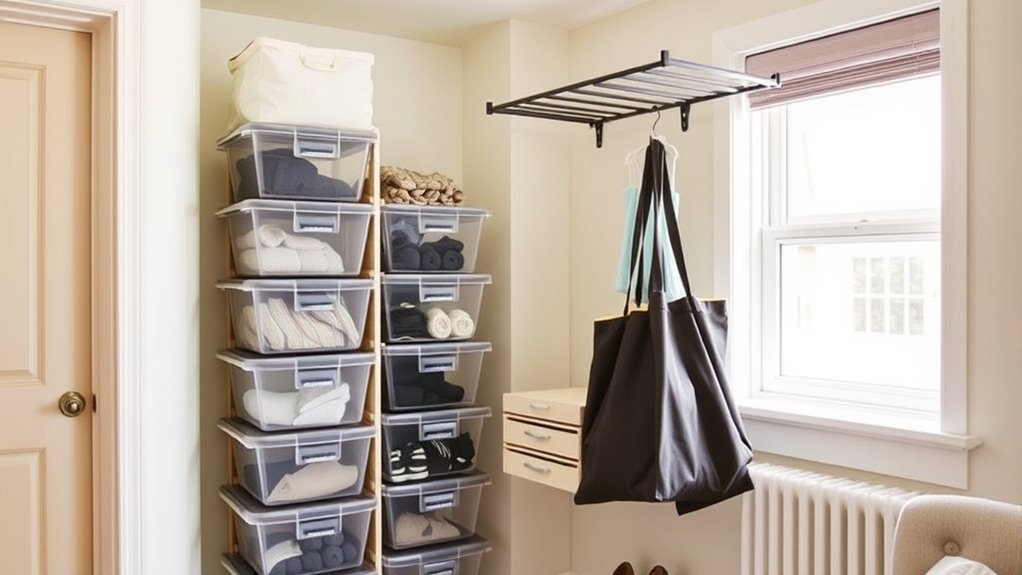 evaluate space and organize