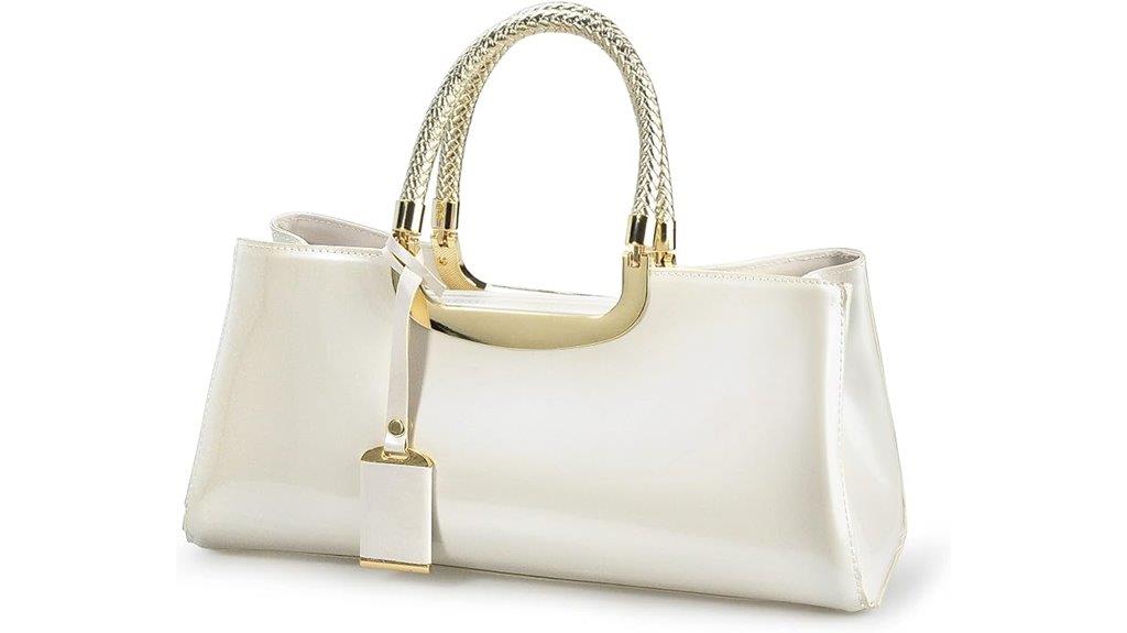 faux patent structured shoulder