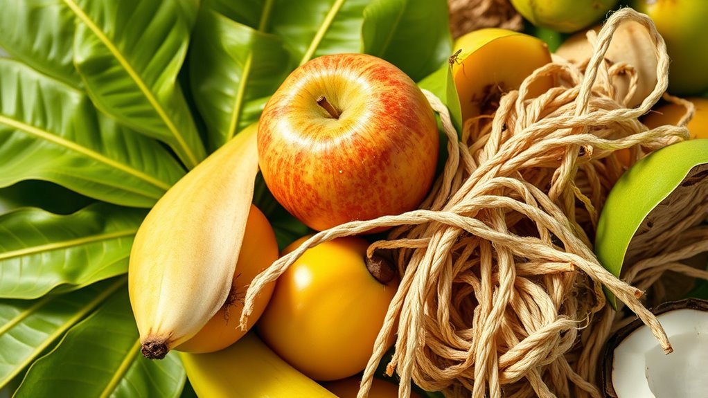 fruits fibers biodegradability sustainability