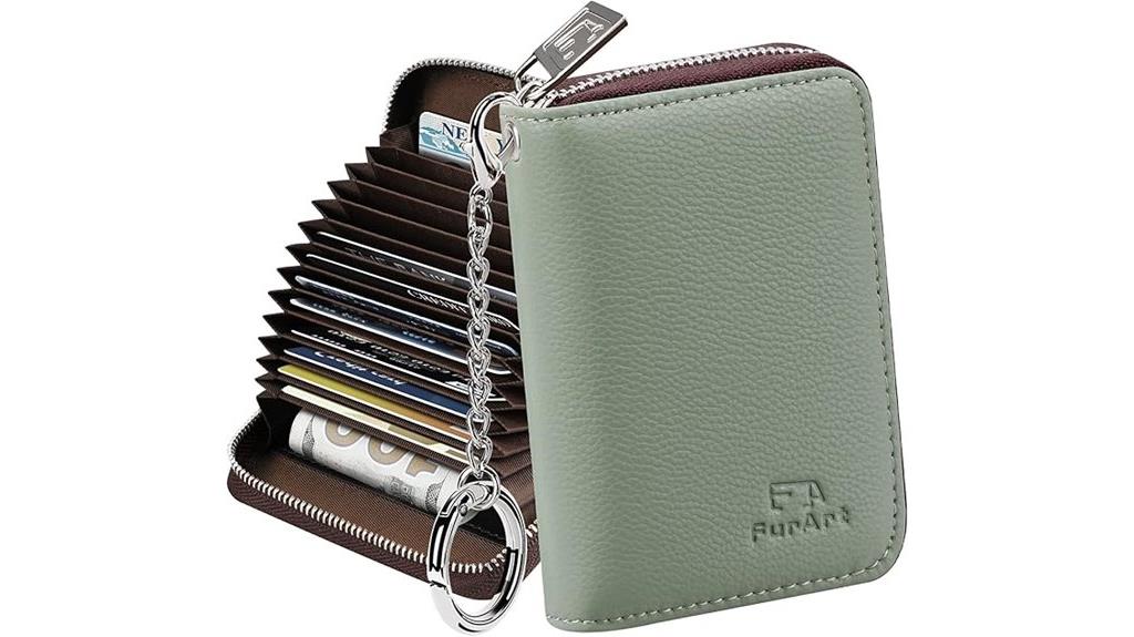 fur art rfid wallet
