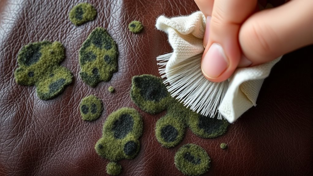 gentle cleaning of mold