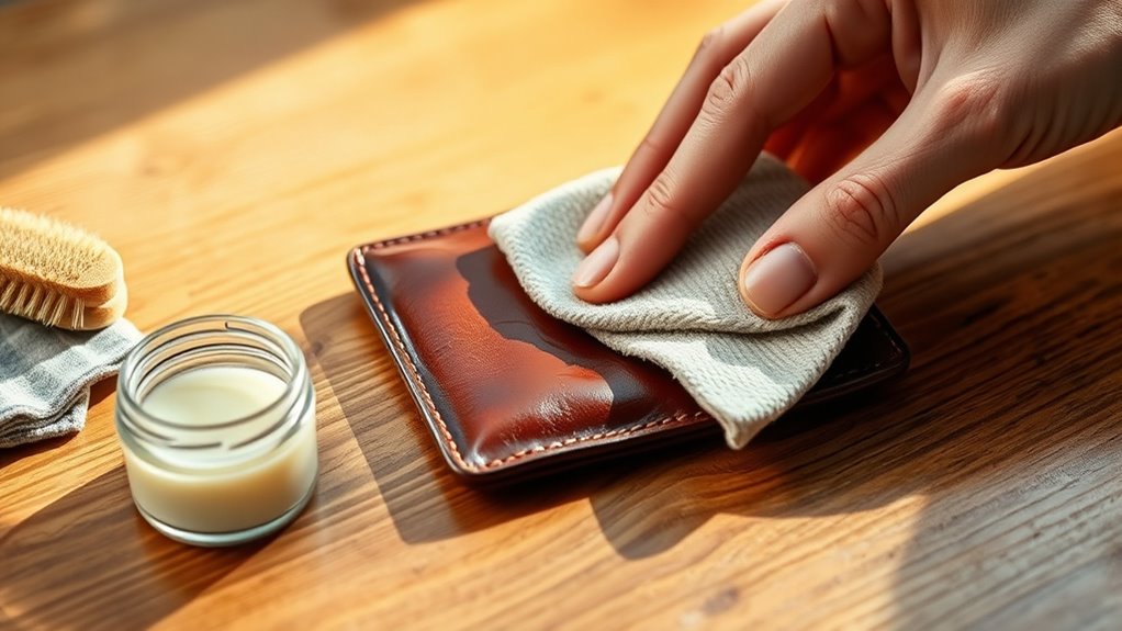gentle leather cleaning techniques